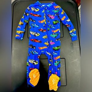Posh Peanut Hot Wheels Footie 12-18 months